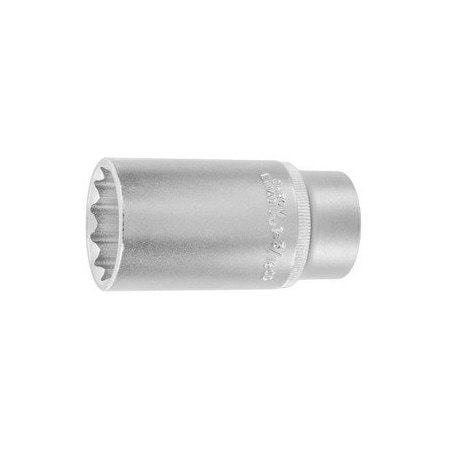 Holex 1/2 inch Drive Socket, 12 pt, Deep, 1-3/16 inch 642522 1.3/16